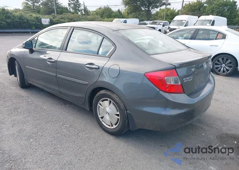 2012 Honda Civic Hf из США, поврежденный, VIN 2HGFB2F63CH549477